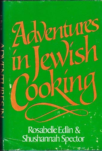 Stock image for Adventures In Jewish Cooking for sale by Library House Internet Sales