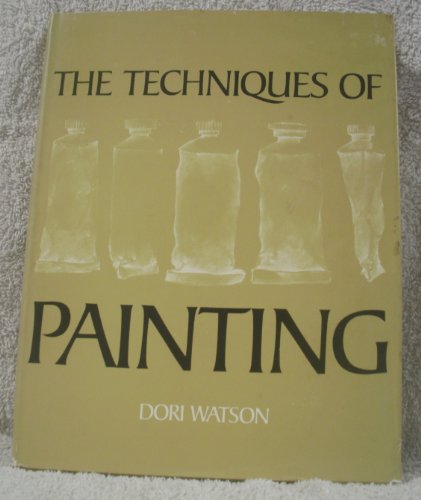 Stock image for Techniques of Painting for sale by HPB Inc.