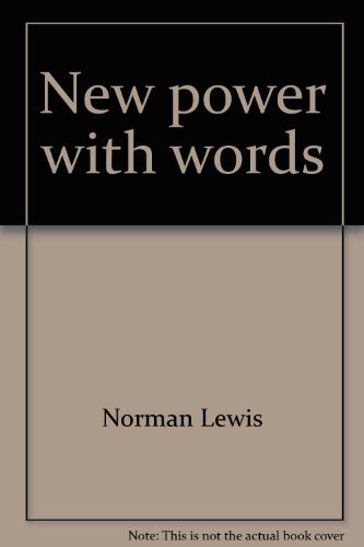 New power with words (9780883651957) by Lewis Norman