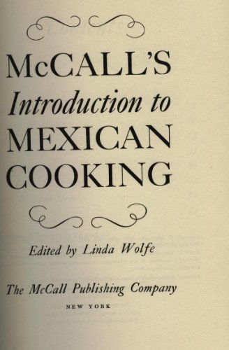 Stock image for McCall's Introduction to Mexican Cooking, for sale by ThriftBooks-Dallas