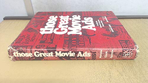 Stock image for Those great movie ads for sale by Better World Books