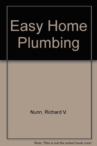 Stock image for Easy Home Plumbing for sale by ThriftBooks-Atlanta