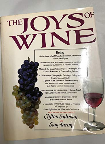 Imagen de archivo de The joys of wine a la venta por Better World Books: West