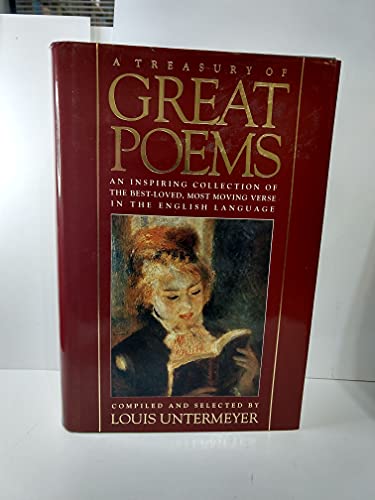 9780883657966: A Treasury of Great Poems