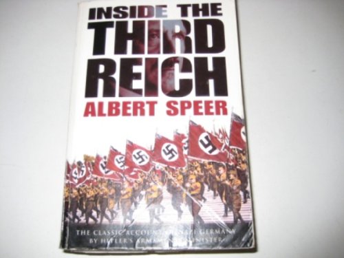 Beispielbild fr Inside the Third Reich zum Verkauf von Better World Books