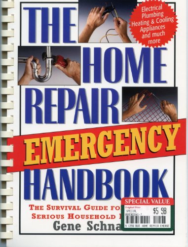 Beispielbild fr Home Repair Emergency Handbook zum Verkauf von Better World Books