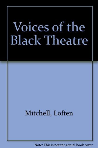 Stock image for Voices of the Black Theatre for sale by Better World Books