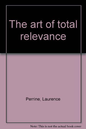The art of total relevance (9780883770559) by Laurence Perrine