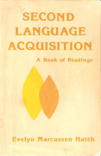9780883770863: Second Language Acquisition: A Book of Readings