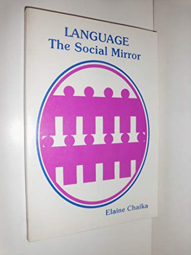 Stock image for Language, the social mirror for sale by Wonder Book