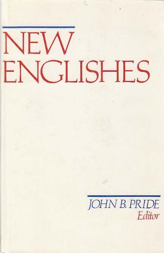 Stock image for New Englishes for sale by Better World Books