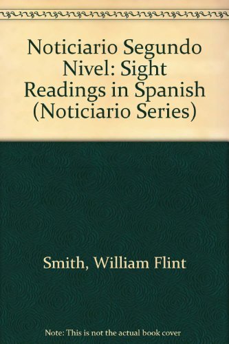 Stock image for Noticiario Segundo Nivel: Sight Readings in Spanish (Noticiario Series) for sale by HPB-Red