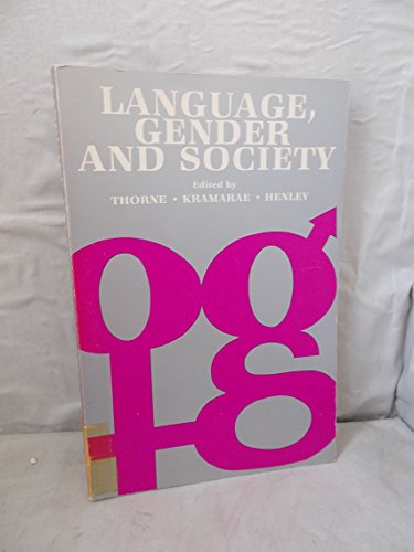 Stock image for Language, gender, and society for sale by ThriftBooks-Atlanta