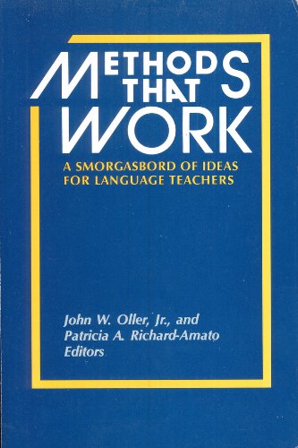 Stock image for Methods That Work: Ideas for Literacy and Language Teachers for sale by Wonder Book