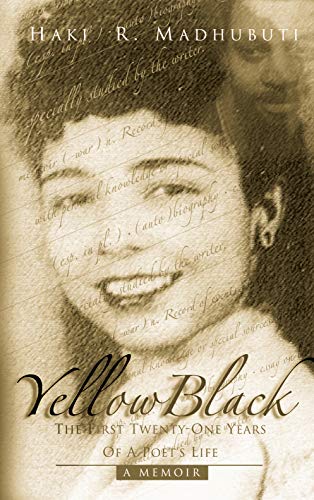 Imagen de archivo de YellowBlack: The First Twenty-One Years of a Poets Life a la venta por Blue Vase Books