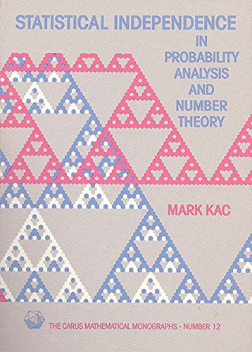 9780883850251: Statistical Independence in Probability, Analysis and Number Theory