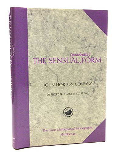 Stock image for The Sensual (Quadratic) Form (Carus Mathematical Monographs, Series Number 26) for sale by Zoom Books Company