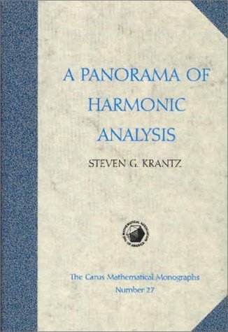 9780883850312: A Panorama of Harmonic Analysis (Carus Mathematical Monographs, Series Number 27)
