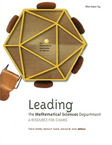 Beispielbild fr Leading the Mathematical Sciences Department: A Resource for Chairs zum Verkauf von BooksRun