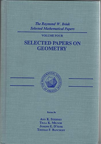 Immagine dell'editore per Selected Papers on Geometry venduto da BooksRun