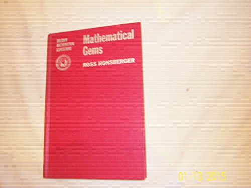 Stock image for Mathematical Gems I for sale by Better World Books