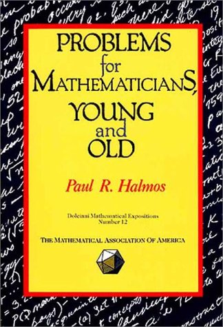 Beispielbild fr Problems for Mathematicians Young and Old zum Verkauf von Better World Books