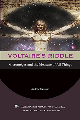 9780883853450: Voltaire's Riddle Hardback: Micromegas and the Measure of All Things (Dolciani Mathematical Expositions)