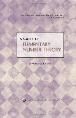 Beispielbild fr A Guide to Elementary Number Theory (Dolciani Mathematical Expositions) zum Verkauf von Phatpocket Limited