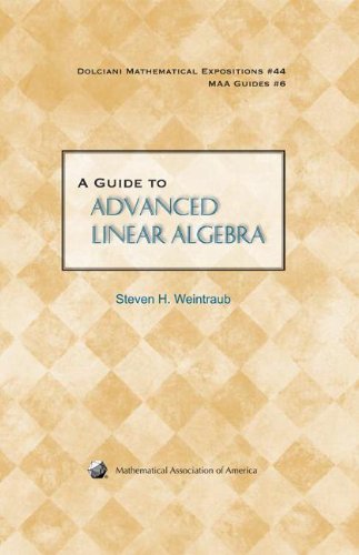 9780883853511: A Guide to Advanced Linear Algebra Hardback: 44 (Dolciani Mathematical Expositions, Series Number 44)