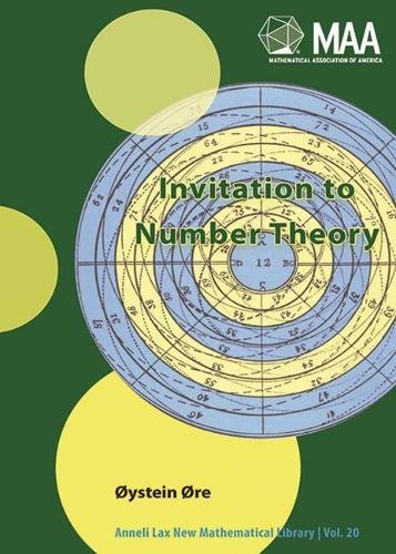 9780883856208: Invitation to Number Theory (Anneli Lax New Mathematical Library)