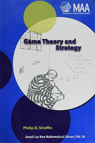 Beispielbild fr Game Theory and Strategy (New Mathematical Library, No. 36) zum Verkauf von ZBK Books