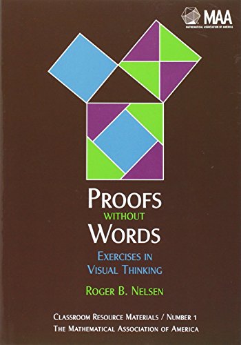 Imagen de archivo de Proofs without Words: Exercises in Visual Thinking (Classroom Resource Materials) (v. 1) a la venta por HPB-Red