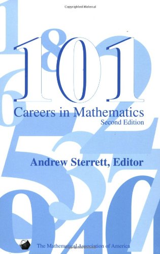 Stock image for 101 Careers in Mathematics for sale by ThriftBooks-Atlanta