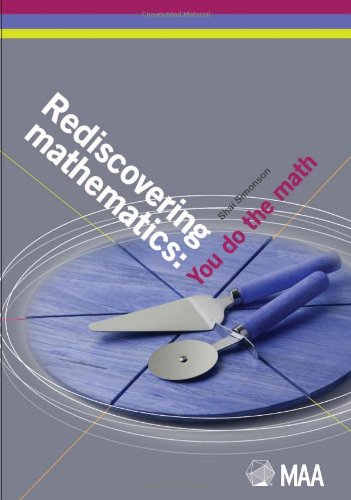 Imagen de archivo de Rediscovering Mathematics: You Do the Math a la venta por Solr Books