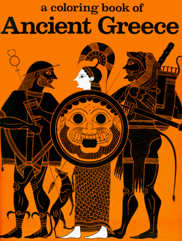 9780883880005: A Coloring Book of Ancient Greece