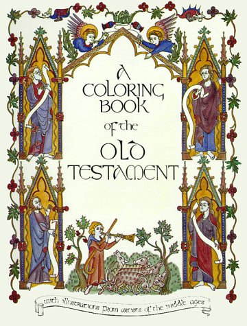 9780883880036: A Coloring Book of the Old Testament: with illustrations from artists of the Middle Ages