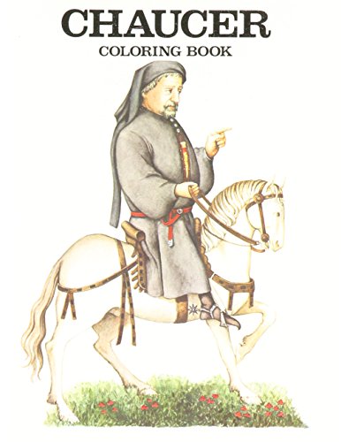 Stock image for Chaucer Coloring Book for sale by Front Cover Books