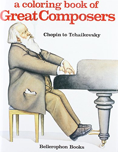 Great Composers Coloring Book (9780883880463) by David Brownell