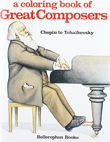 9780883880463: Great Composers Coloring Book