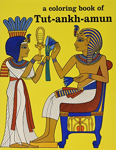 Imagen de archivo de A Coloring Book of Tutankhamun a la venta por SecondSale