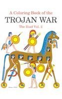 Beispielbild fr Coloring Book of the Trojan War the Iliad zum Verkauf von ThriftBooks-Atlanta