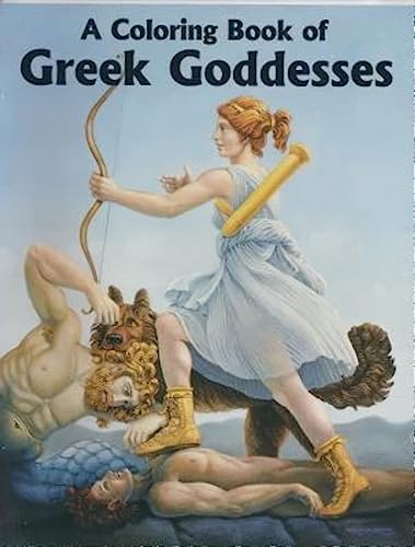 COLORING BOOK OF GREEK GODDESSES