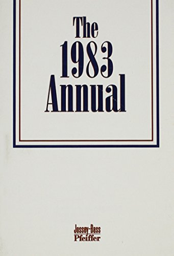 Beispielbild fr 1983 Annual for Facilitators, Trainers and Consultants zum Verkauf von SuzyQBooks