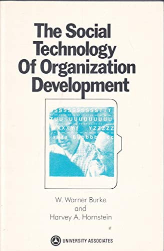 Stock image for The Social Technology Of Organization Development. for sale by SUNSET BOOKS