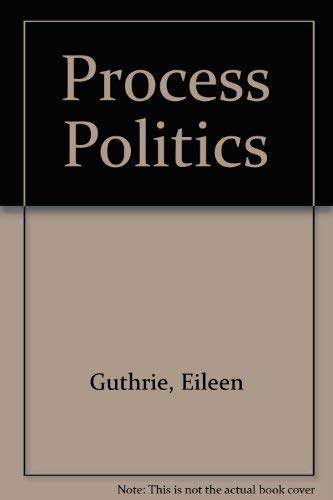 Beispielbild fr Process Politics: A Guide for Group Leaders zum Verkauf von Anybook.com