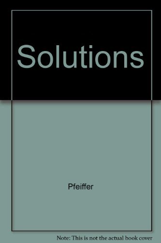 Imagen de archivo de Solutions: A Guide to Better Problem Solving a la venta por ThriftBooks-Atlanta