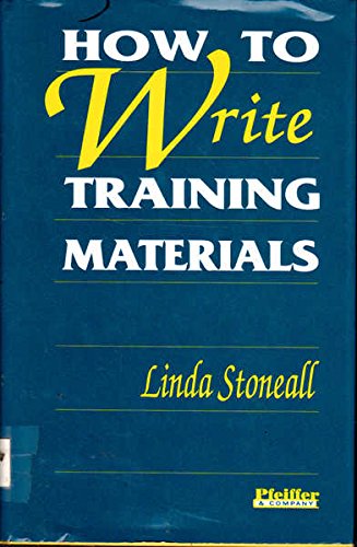 Stock image for How to Write Training Materials for sale by AwesomeBooks