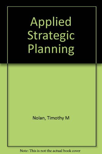 9780883903094: Applied Strategic Planning: A Comprehensive Guide