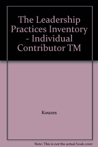 Stock image for The Leadership Practices Inventory - Individual Contributor TM for sale by POQUETTE'S BOOKS