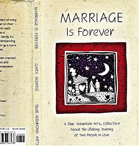 Stock image for Marriage Is Forever: A Blue Mountain Arts Collection About the Lifelong Journey of Two People in Love (Forever Series) for sale by Wonder Book